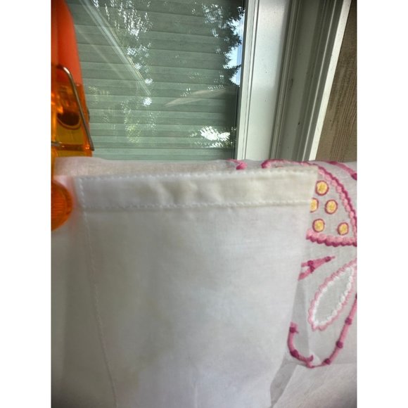 Pottery Barn Kids Flutterflies Pole Pocket Sheer - Picture 3 of 9